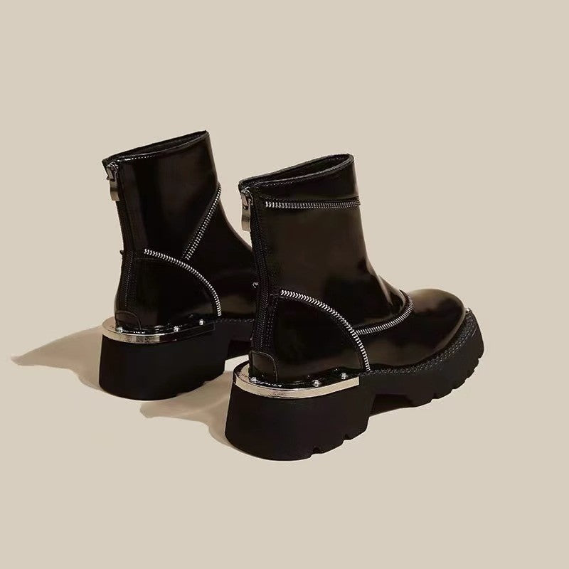 Melly Mechanical Ankle Boots