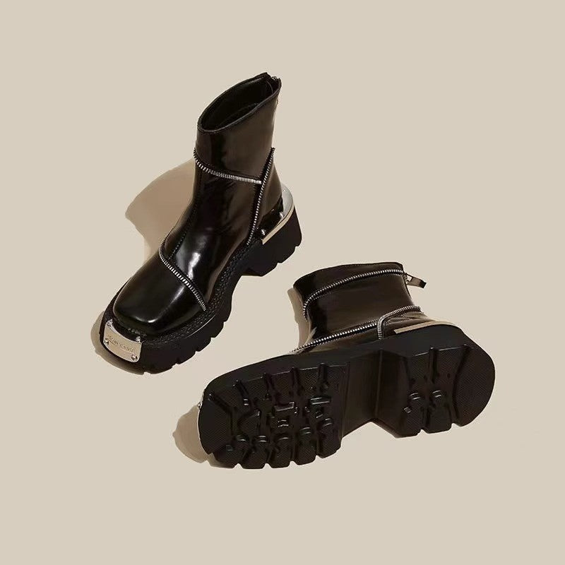 Melly Mechanical Ankle Boots