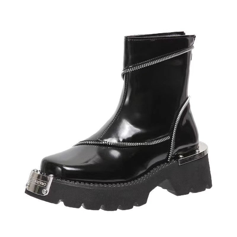 Melly Mechanical Ankle Boots