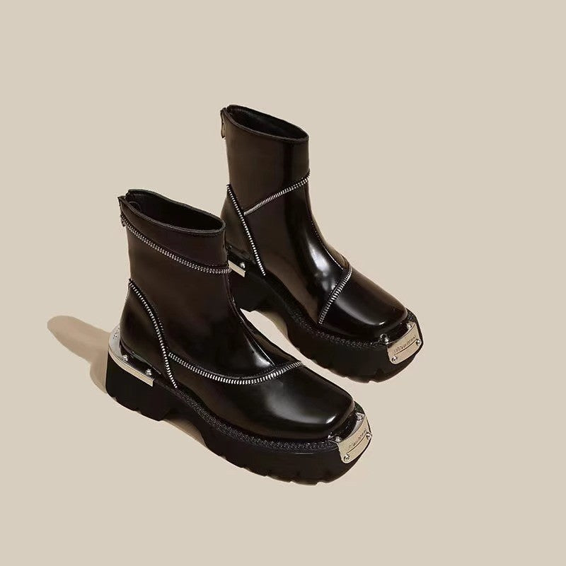 Melly Mechanical Ankle Boots
