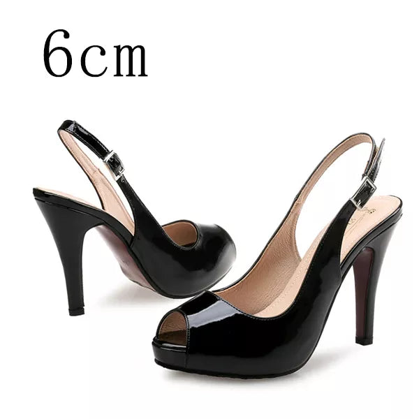 Fish Mouth Twinkle Toe Heels