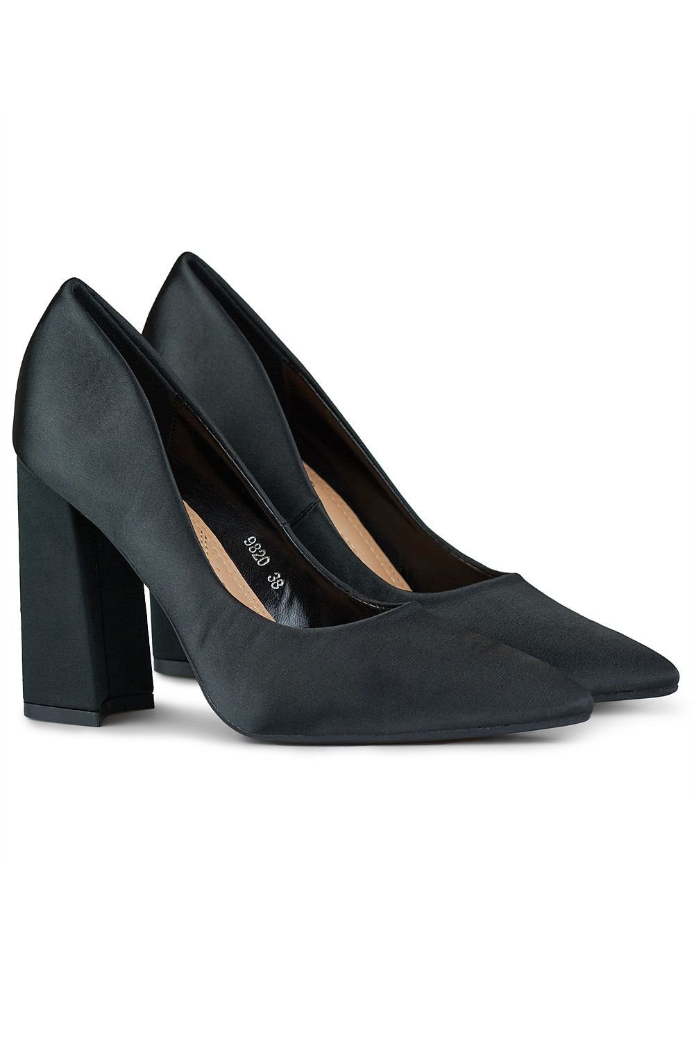 Block Him Heel Pumps