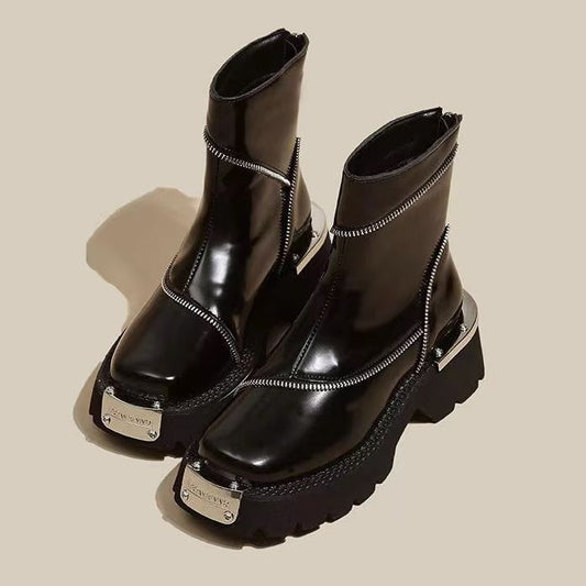 Melly Mechanical Ankle Boots