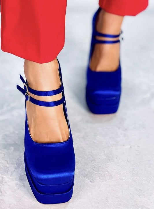Blue Chunk Munk Platforms