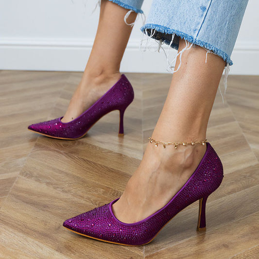 Purple People Eater Pumps