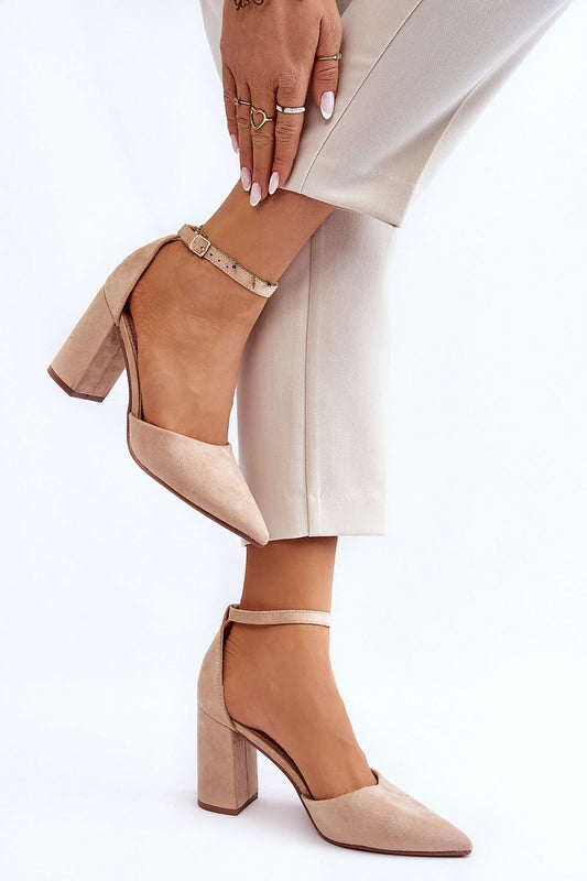 Werking On Things Chunky Heels